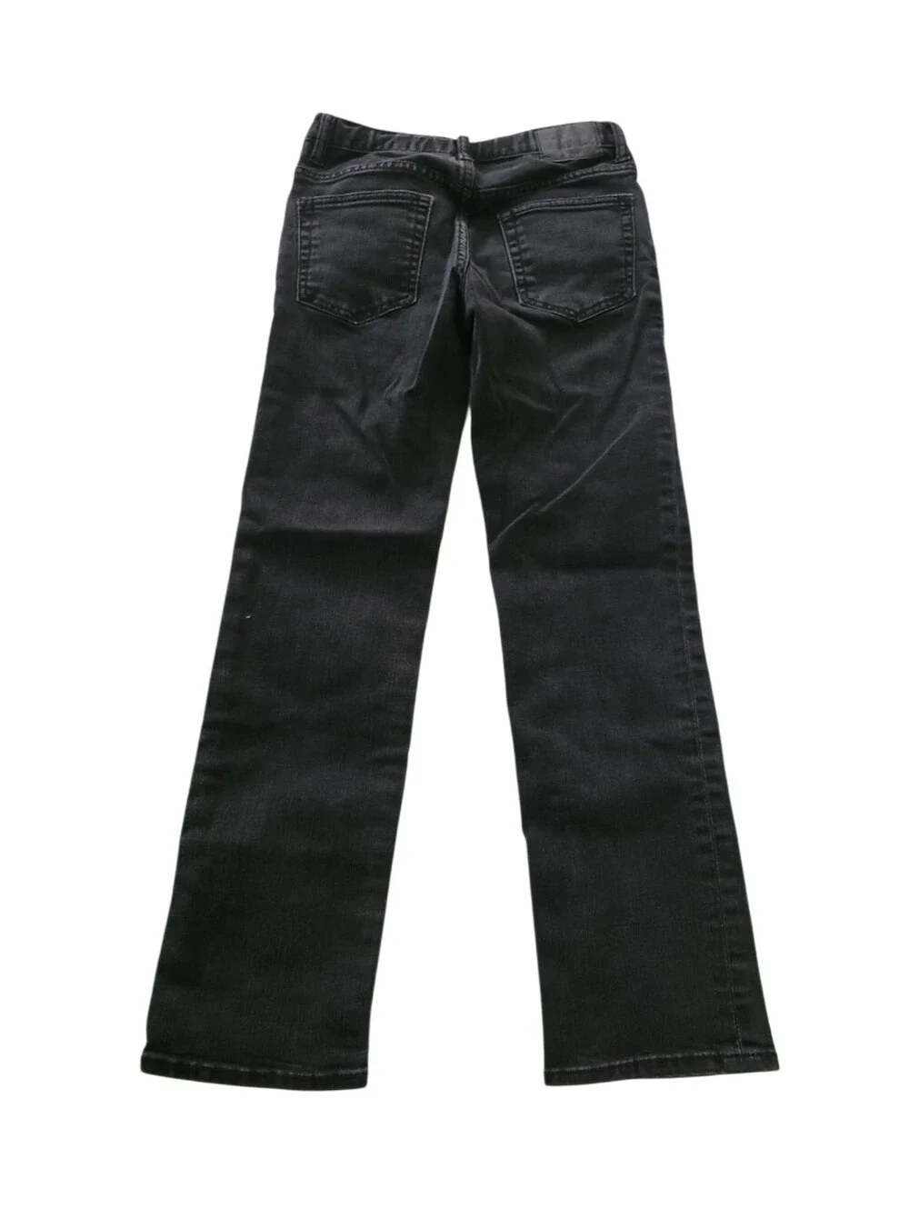 Gap Boys Black Straight-Leg Denim Jeans Sz 12